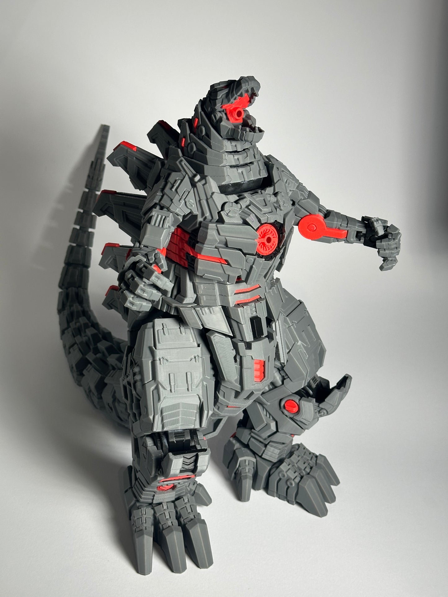 Godzilla Mecha 3D – Statua stampata in 3D 36 cm | Versione da montare o già assemblata