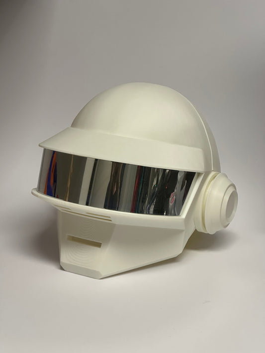 Maschera Daft Punk - Taglia 58-59 cm BIANCA