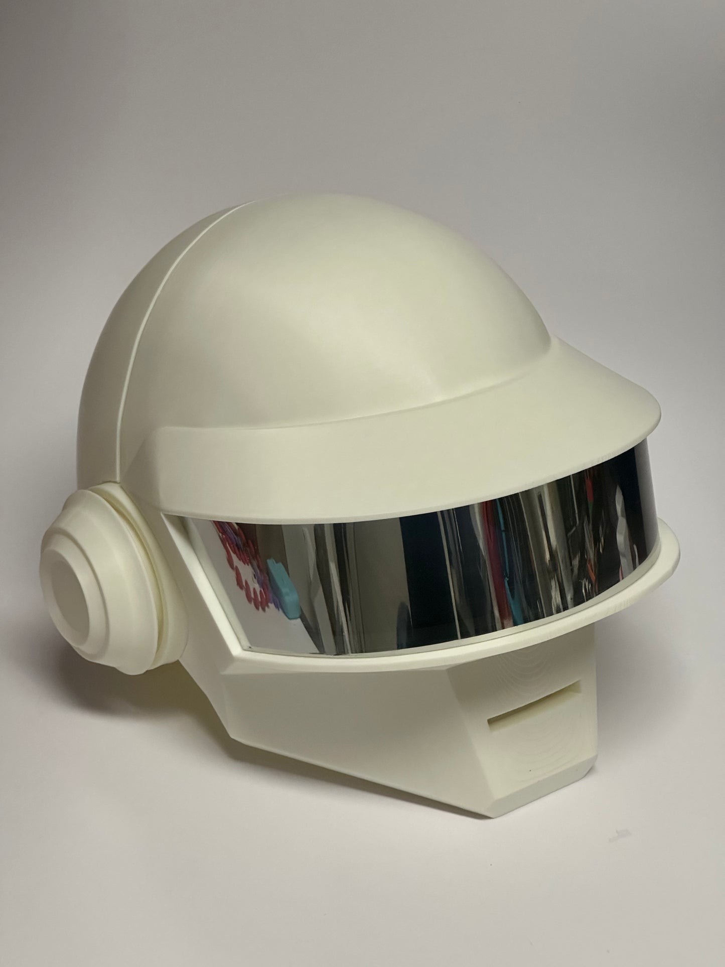 Maschera Daft Punk - Taglia 58-59 cm BIANCA