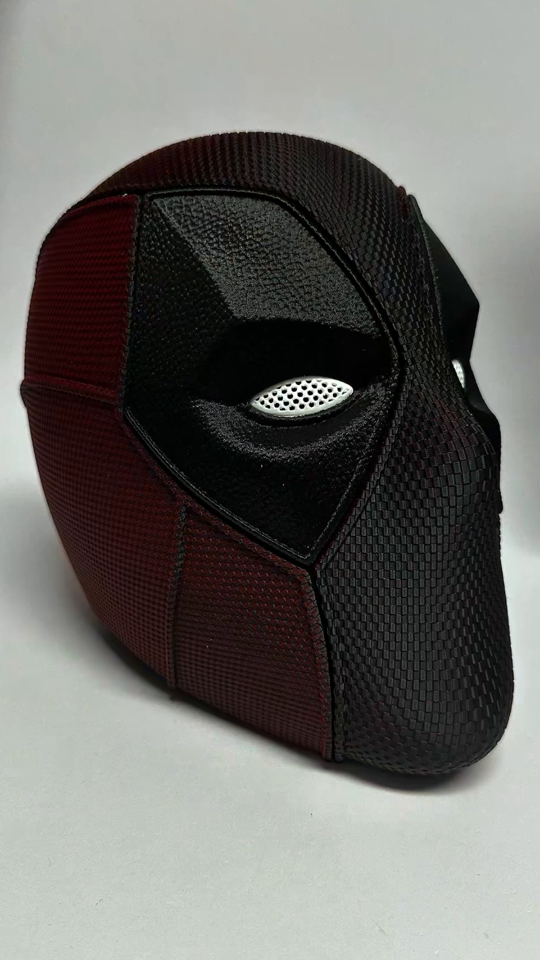 Maschera 3D con Magneti BI COLOR (Red and Black)