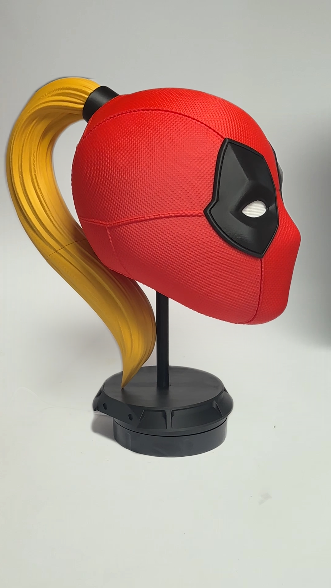 Maschera Lady Deadpool 3D con Magneti - Circonferenza Testa 55-59 cm