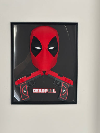 Quadro 3D “Idolo Rosso” – Effetto Uscita dalla Cornice