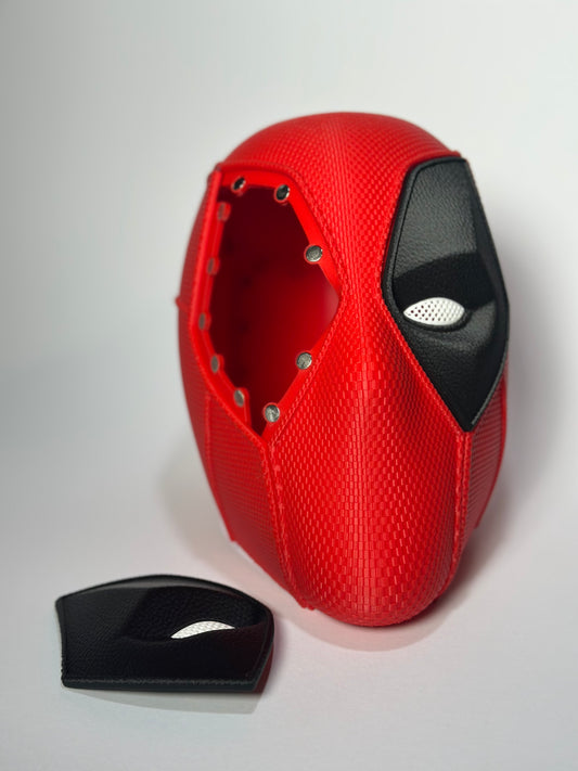 Maschera Deadpool 3D con Magneti - Circonferenza Testa 58-59 cm