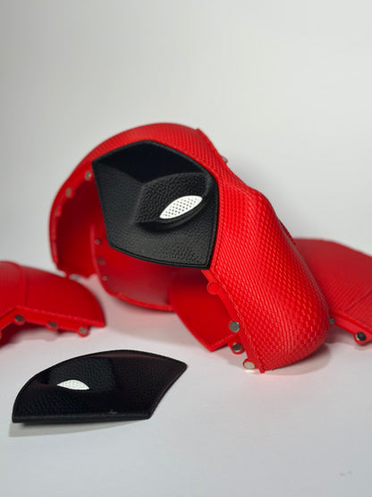 Maschera Deadpool 3D con Magneti - Circonferenza Testa 58-59 cm