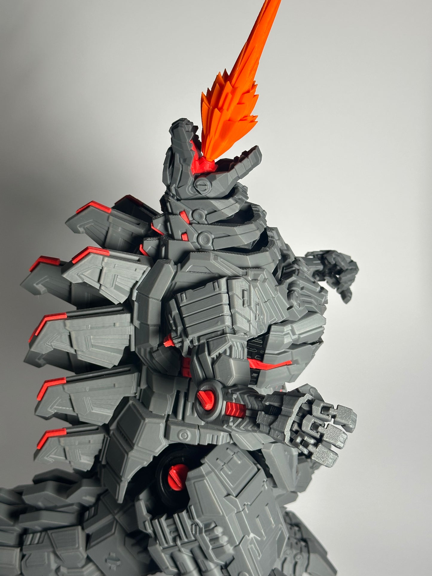 Godzilla Mecha 3D – Statua stampata in 3D 36 cm | Versione da montare o già assemblata