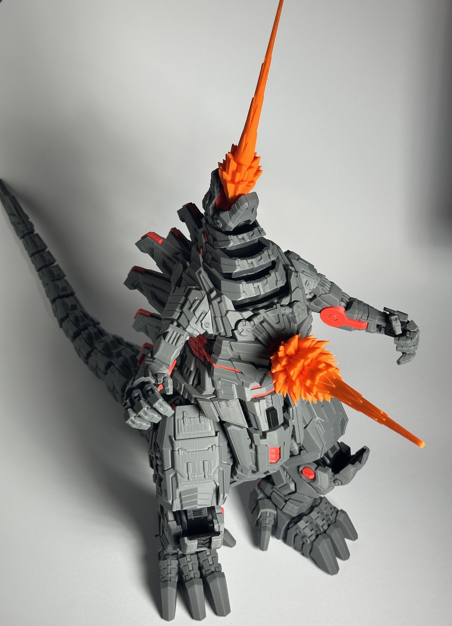 Godzilla Mecha 3D – Statua stampata in 3D 36 cm | Versione da montare o già assemblata