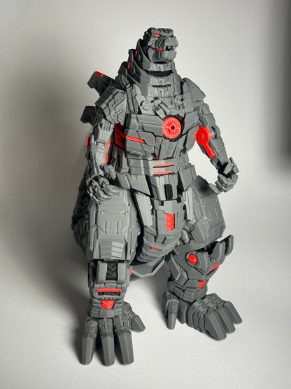 Godzilla Mecha 3D – Statua stampata in 3D 36 cm | Versione da montare o già assemblata