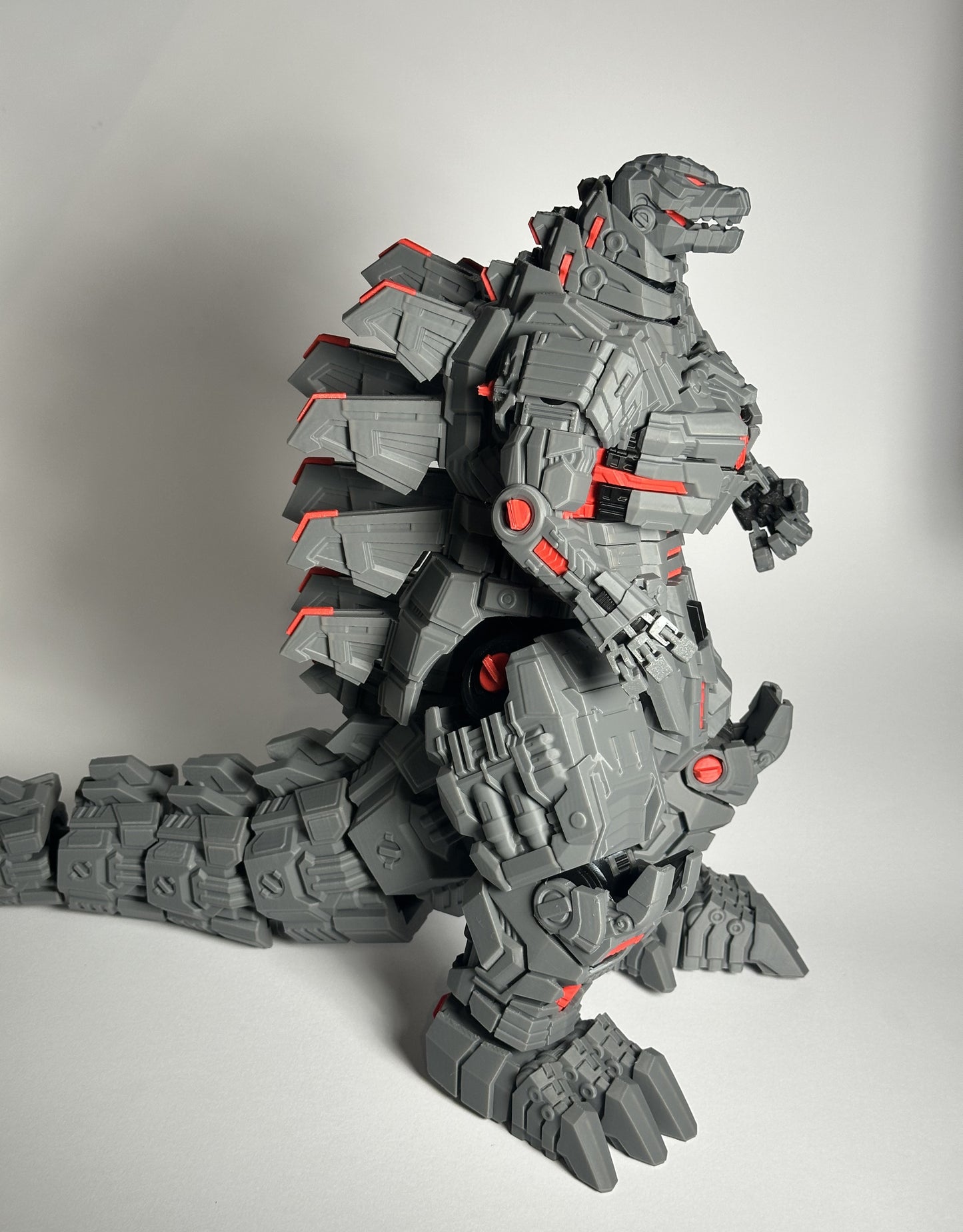 Godzilla Mecha 3D – Statua stampata in 3D 36 cm | Versione da montare o già assemblata