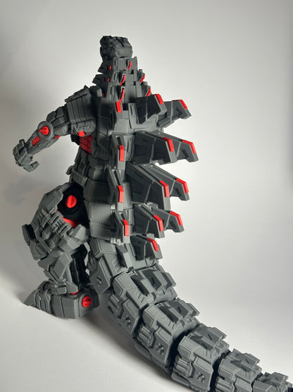 Godzilla Mecha 3D – Statua stampata in 3D 36 cm | Versione da montare o già assemblata
