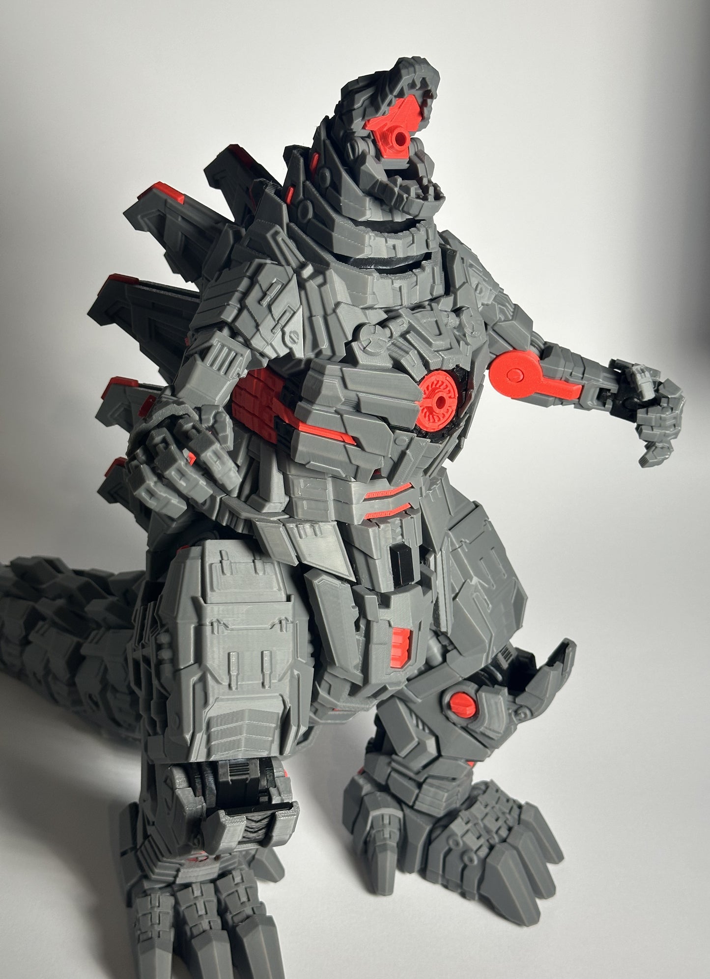 Godzilla Mecha 3D – Statua stampata in 3D 36 cm | Versione da montare o già assemblata