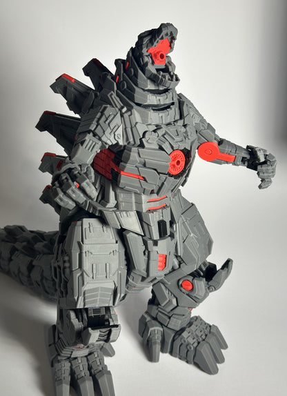 Godzilla Mecha 3D – Statua stampata in 3D 36 cm | Versione da montare o già assemblata
