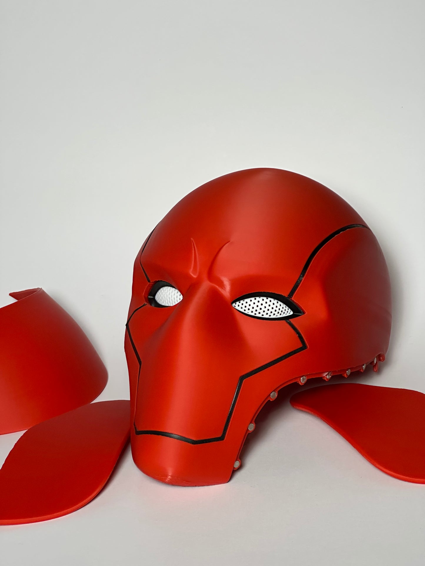 Maschera Red Hood 3D con Magneti - Taglia 58-59 cm