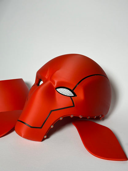 Maschera Red Hood 3D con Magneti - Taglia 58-59 cm