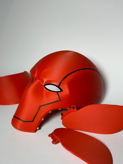 Maschera Red Hood 3D con Magneti - Taglia 58-59 cm