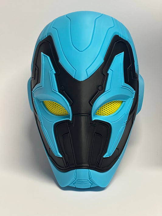 Maschera Blue Beetle 3D con Magneti - Circonferenza Testa 57-60 cm