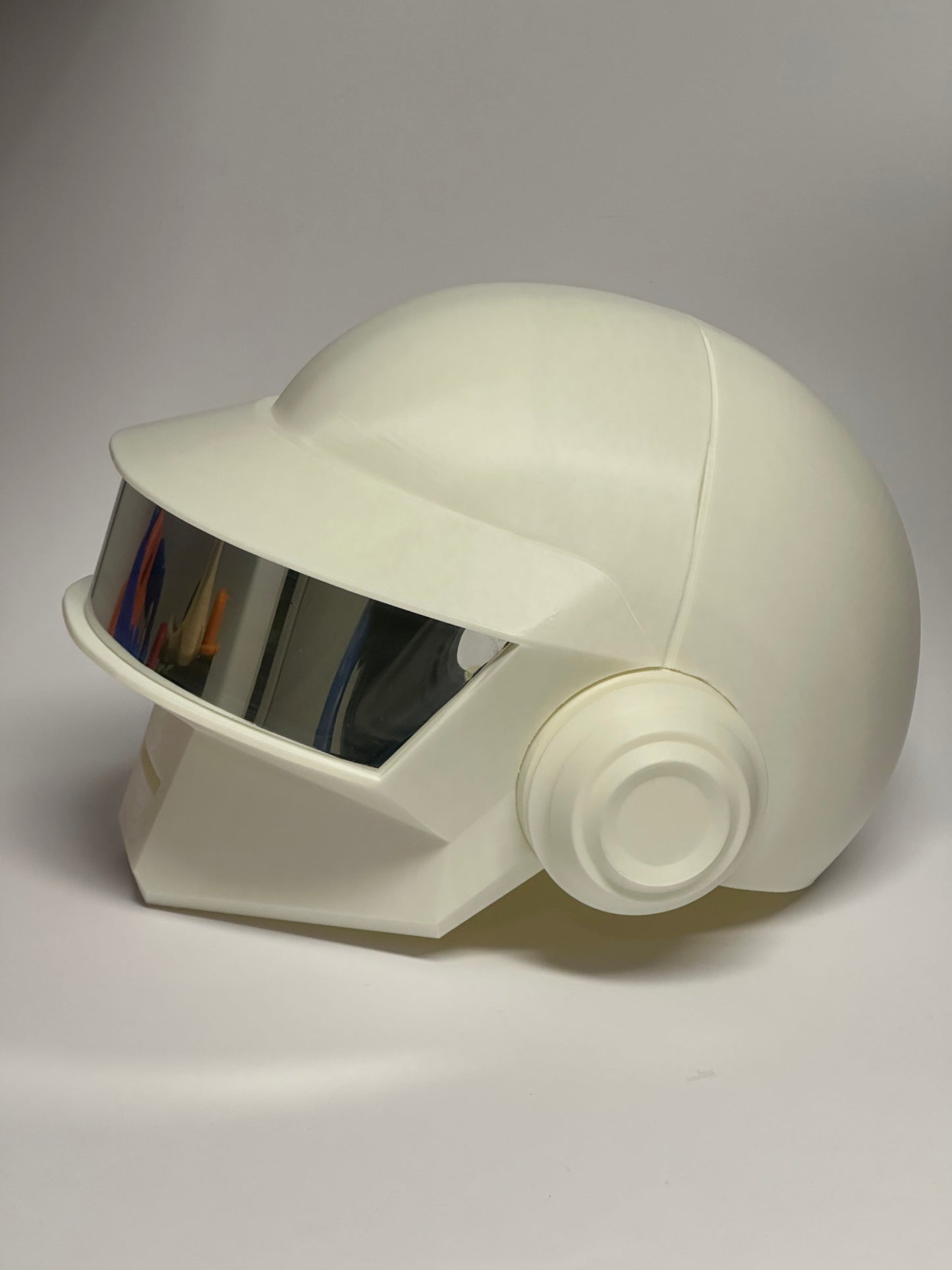 Maschera Daft Punk - Taglia 58-59 cm BIANCA