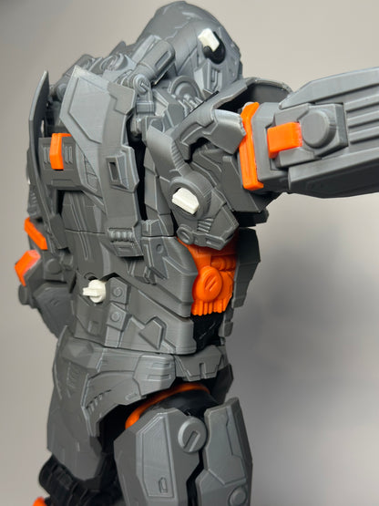 King Kong Mecha da 32 cm - Robot scimmia Kaiju gigante articolato - Kit fai da te o assemblato