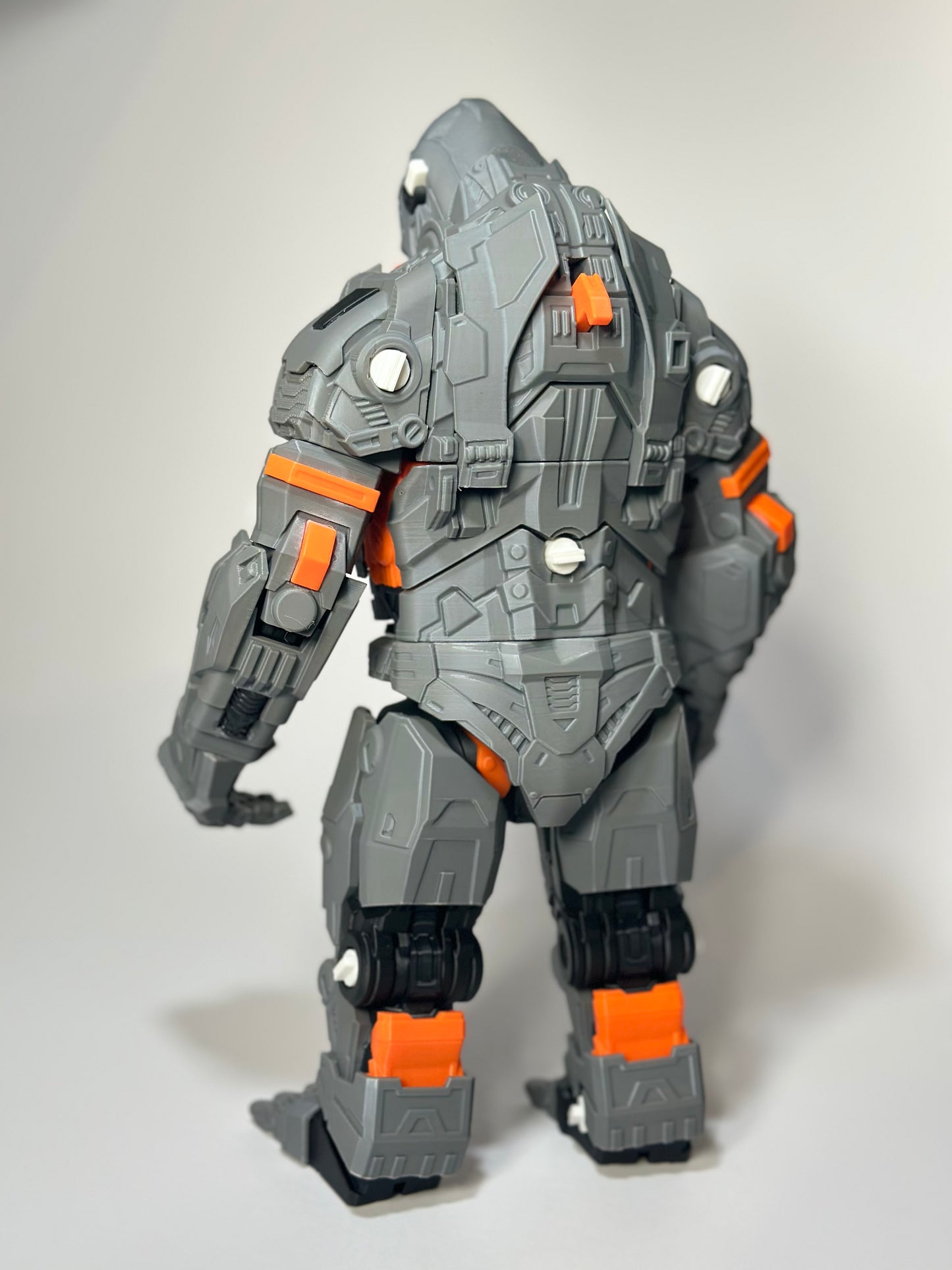 King Kong Mecha da 32 cm - Robot scimmia Kaiju gigante articolato - Kit fai da te o assemblato