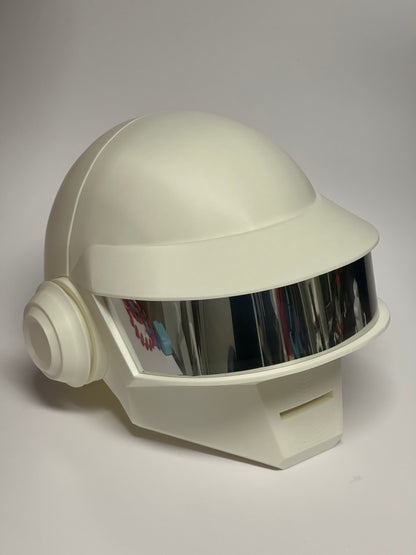 Maschera Daft Punk - Taglia 58-59 cm BIANCA